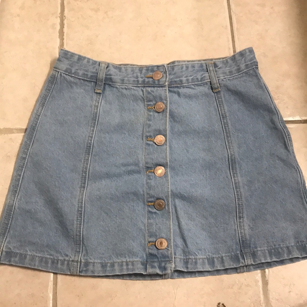 Denim skirt